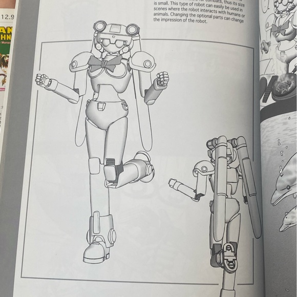 Manga Techniques Vol 3: Robot Design Techniques for Beginners 2002 S.E. Inc. SC - Picture 2 of 10